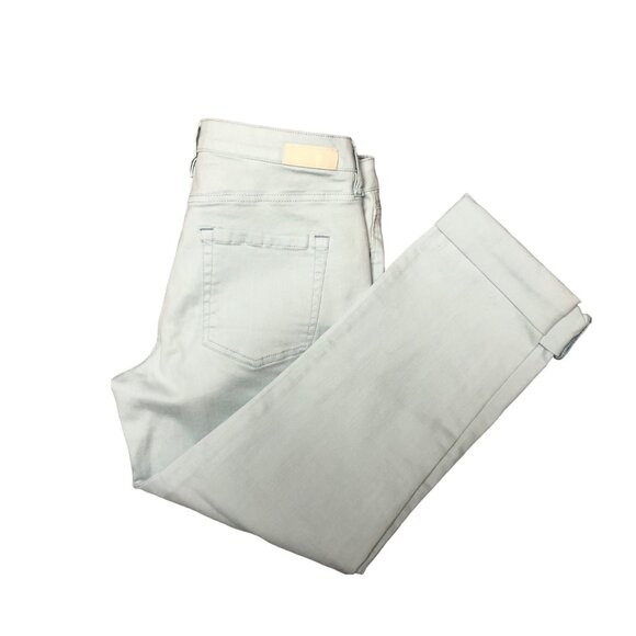 JagJeans Ankle Pants Womens Size 8 x 29 Light Blue Stretch Denim Spring Summer - Picture 1 of 7